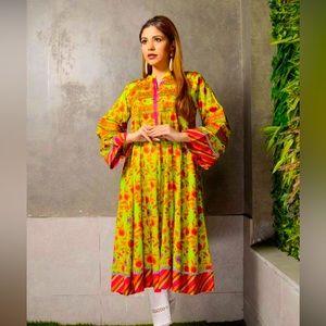 New charizma brand summer floral cotton dress